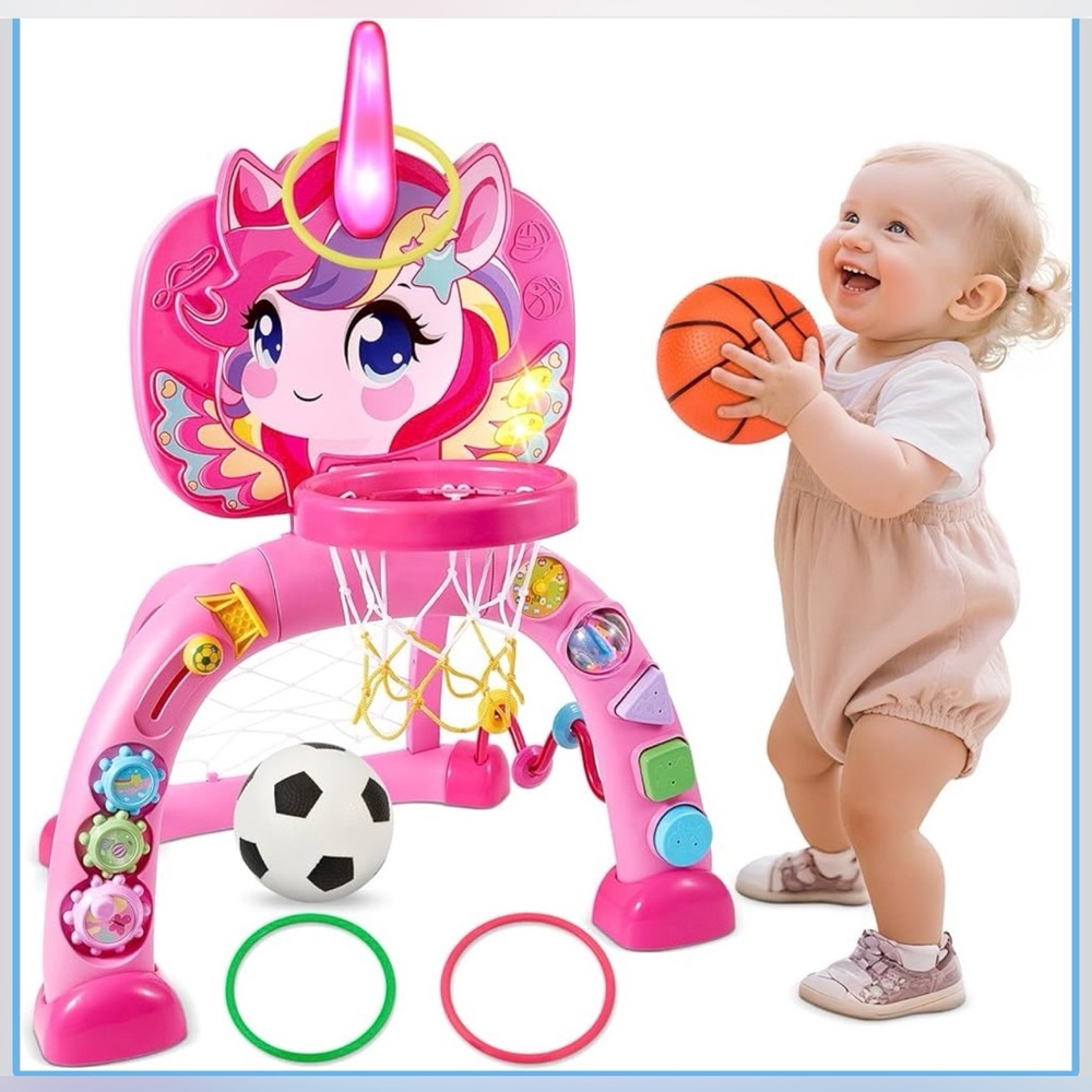 Toddler 3 in 1 Multifunctional Sports Frame with Sound Effects Brand New Sealed